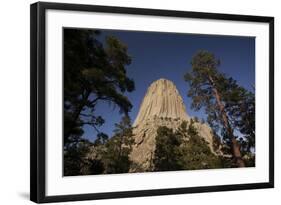 Devils Tower, Devils Tower National Monument, Wyoming, United States of America, North America-Colin Brynn-Framed Photographic Print