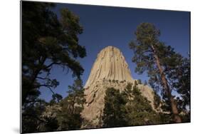 Devils Tower, Devils Tower National Monument, Wyoming, United States of America, North America-Colin Brynn-Mounted Photographic Print