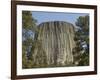 Devils Tower National Monument, East Wyoming, USA-Pete Oxford-Framed Photographic Print