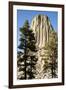 Devils Tower National Monument in Wyoming-Paul Souders-Framed Premium Photographic Print