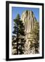 Devils Tower National Monument in Wyoming-Paul Souders-Framed Premium Photographic Print