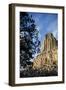 Devils Tower National Monument in Wyoming-Paul Souders-Framed Photographic Print
