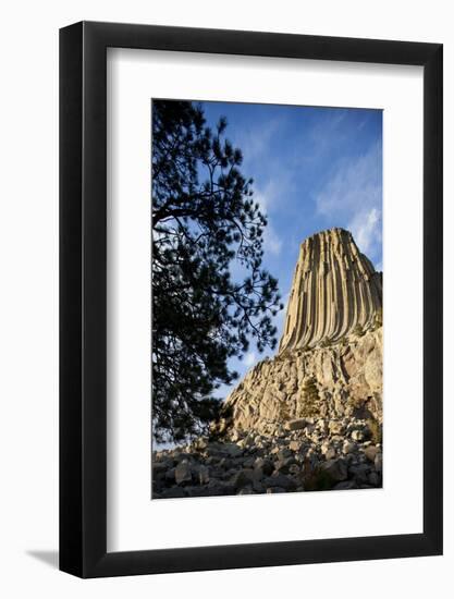 Devils Tower National Monument in Wyoming-Paul Souders-Framed Photographic Print