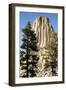 Devils Tower National Monument in Wyoming-Paul Souders-Framed Photographic Print