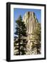 Devils Tower National Monument in Wyoming-Paul Souders-Framed Photographic Print