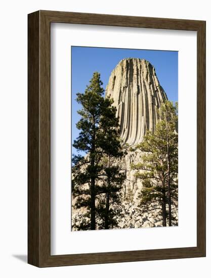 Devils Tower National Monument in Wyoming-Paul Souders-Framed Photographic Print