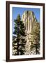 Devils Tower National Monument in Wyoming-Paul Souders-Framed Photographic Print