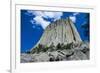 Devils Tower National Monument, Wyoming, United States of America, North America-Michael Runkel-Framed Photographic Print