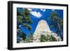 Devils Tower National Monument, Wyoming, United States of America, North America-Michael Runkel-Framed Photographic Print