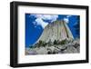 Devils Tower National Monument, Wyoming, United States of America, North America-Michael Runkel-Framed Photographic Print