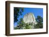 Devils Tower National Monument, Wyoming, United States of America, North America-Michael Runkel-Framed Photographic Print