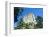 Devils Tower National Monument, Wyoming, United States of America, North America-Michael Runkel-Framed Photographic Print