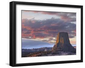 Devils Tower National Monument, Wyoming, USA-Jamie & Judy Wild-Framed Premium Photographic Print
