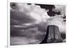 Devils Tower Wyoming BW-Steve Gadomski-Framed Photographic Print