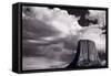 Devils Tower Wyoming BW-Steve Gadomski-Framed Stretched Canvas