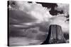 Devils Tower Wyoming BW-Steve Gadomski-Stretched Canvas