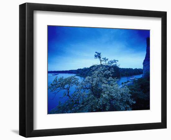 Devin Castle, Danube River, Bratislava, West Slovakia-Walter Bibikow-Framed Photographic Print