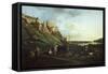 Devin Castle-Bernardo Bellotto-Framed Stretched Canvas