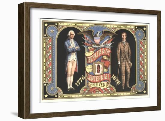 Devlin Centennial Souvenir-null-Framed Giclee Print