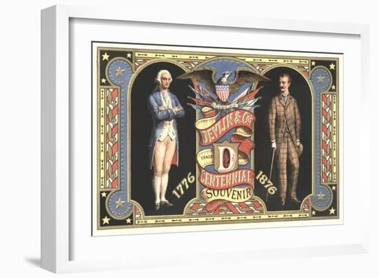 Devlin Centennial Souvenir-null-Framed Giclee Print