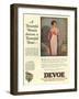 Devoe varnish, Magazine Advertisement, USA, 1920-null-Framed Giclee Print