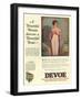 Devoe varnish, Magazine Advertisement, USA, 1920-null-Framed Giclee Print