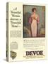 Devoe varnish, Magazine Advertisement, USA, 1920-null-Stretched Canvas