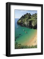 Devon Coast, England, United Kingdom-Duncan Maxwell-Framed Photographic Print