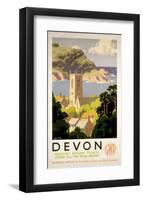 Devon, GWR, c.1930s-null-Framed Art Print