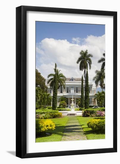 Devon House, Kingston, Jamaica, West Indies, Caribbean, Central America-Doug Pearson-Framed Premium Photographic Print