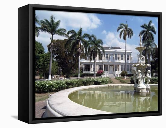 Devon House National Heritage Site, Kingston, Jamaica, West Indies, Caribbean, Central America-Ethel Davies-Framed Stretched Canvas