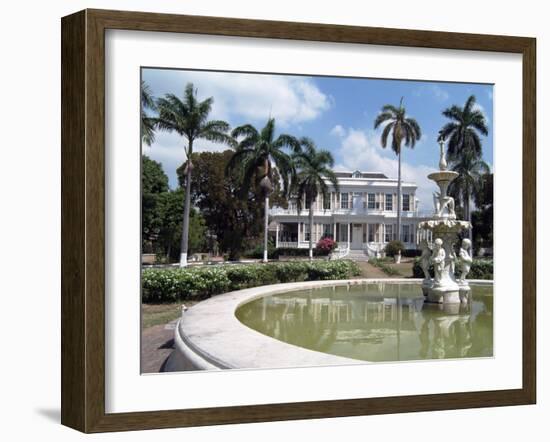 Devon House National Heritage Site, Kingston, Jamaica, West Indies, Caribbean, Central America-Ethel Davies-Framed Photographic Print