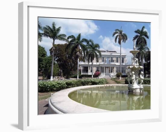 Devon House National Heritage Site, Kingston, Jamaica, West Indies, Caribbean, Central America-Ethel Davies-Framed Photographic Print