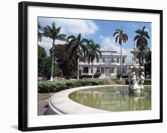 Devon House National Heritage Site, Kingston, Jamaica, West Indies, Caribbean, Central America-Ethel Davies-Framed Photographic Print