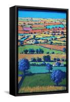 Devon II (Acrylic on Board)-Paul Powis-Framed Stretched Canvas