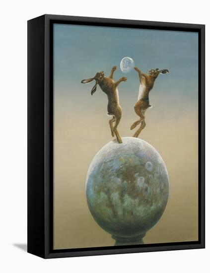 Devon Moon-Tim Hayward-Framed Stretched Canvas