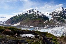 Salmon Glacier-devon-Framed Photographic Print