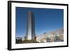 Devon Tower and Myriad Botanical Gardens, Oklahoma City, Oklahoma, USA-Walter Bibikow-Framed Photographic Print