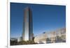 Devon Tower and Myriad Botanical Gardens, Oklahoma City, Oklahoma, USA-Walter Bibikow-Framed Photographic Print