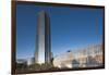 Devon Tower and Myriad Botanical Gardens, Oklahoma City, Oklahoma, USA-Walter Bibikow-Framed Photographic Print