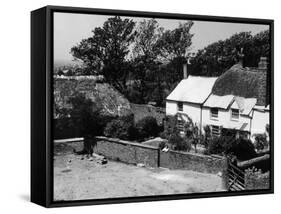 Devonshire Farmhouse-null-Framed Stretched Canvas