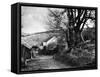 Devonshire Farmstead-null-Framed Stretched Canvas