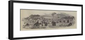 Devonshire Fete, Chiswick, the Conservatories-null-Framed Giclee Print