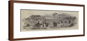 Devonshire Fete, Chiswick, the Conservatories-null-Framed Giclee Print