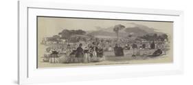 Devonshire Fete, Chiswick, the Conservatories-null-Framed Giclee Print