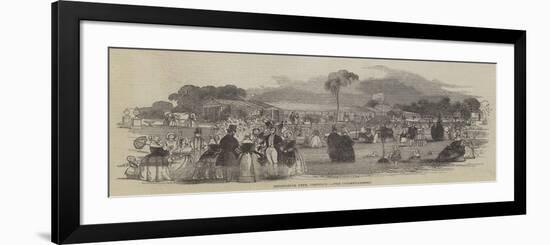 Devonshire Fete, Chiswick, the Conservatories-null-Framed Giclee Print