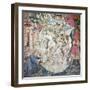 Devonshire Hunting Tapestries, 15th Century-CM Dixon-Framed Giclee Print