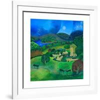 Devonshire Village, 2008-Lisa Graa Jensen-Framed Art Print