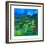 Devonshire Village, 2008-Lisa Graa Jensen-Framed Giclee Print