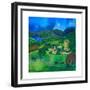 Devonshire Village, 2008-Lisa Graa Jensen-Framed Giclee Print